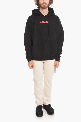 Brushed Cotton ARROW ON CANVAS Hoodie