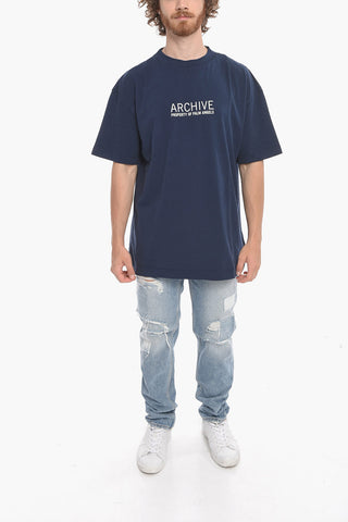 Crew Neck ARCHIVE Cotton T-Shirt