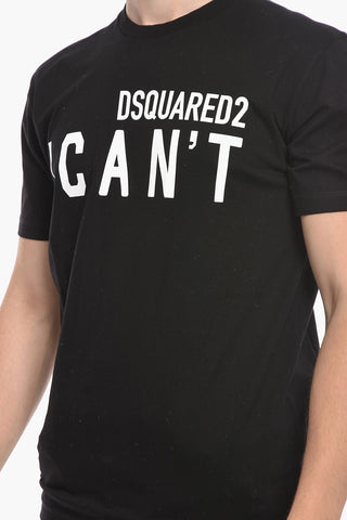 Crew Neck I CAN'T Cotton T-Shirt