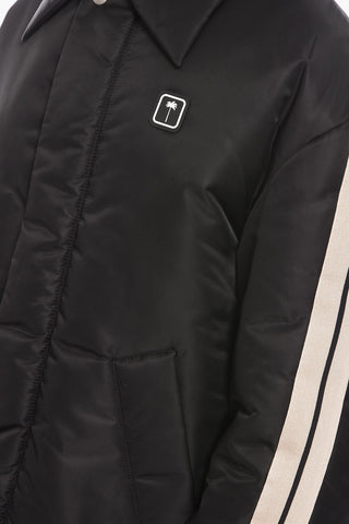 Contrasting Band PXP Padded Jacket