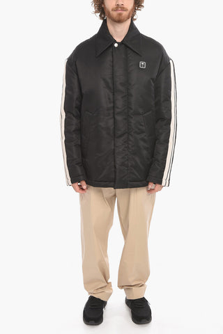 Contrasting Band PXP Padded Jacket