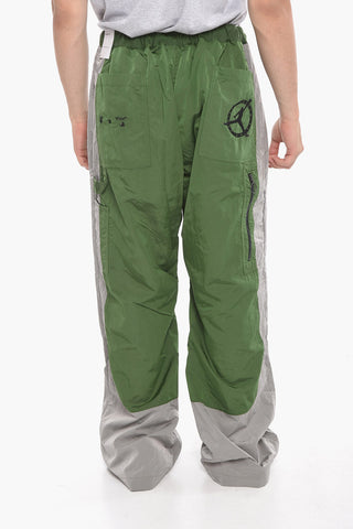 JORDAN X OFF-WHITE Two Tone Nylon Track Pants