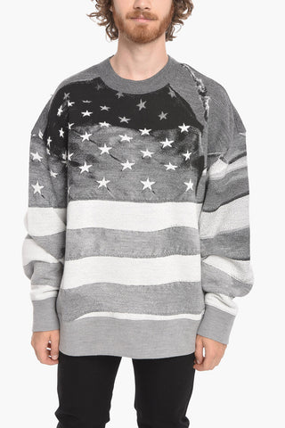Maglia Girocollo STARSTRIPE con Polsini in Jersey