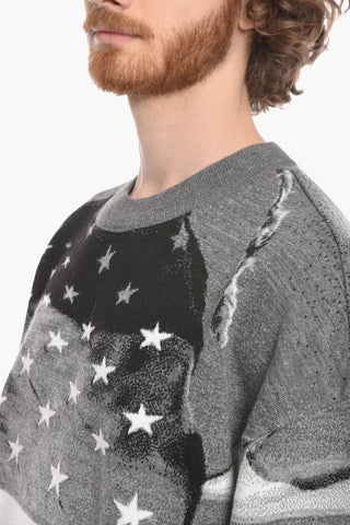 Maglia Girocollo STARSTRIPE con Polsini in Jersey
