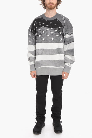 Maglia Girocollo STARSTRIPE con Polsini in Jersey