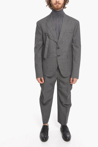 Abito Pied de Poule WORK SUIT in Lana Vergine