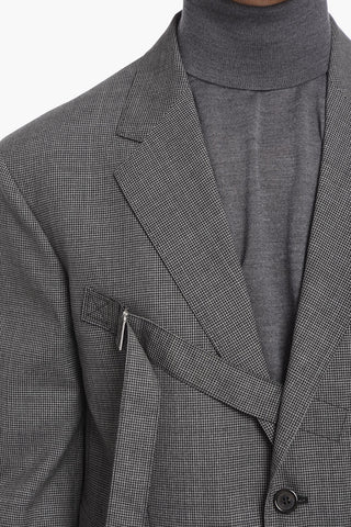 Abito Pied de Poule WORK SUIT in Lana Vergine