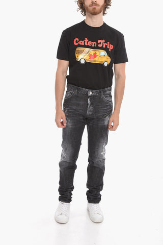 Jeans 5 Tasche COOL GUY FIT Effetto Vissuto 17cm