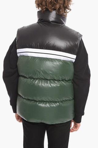 Sleeveless CLASSIC TRACK Two Tone Puffer