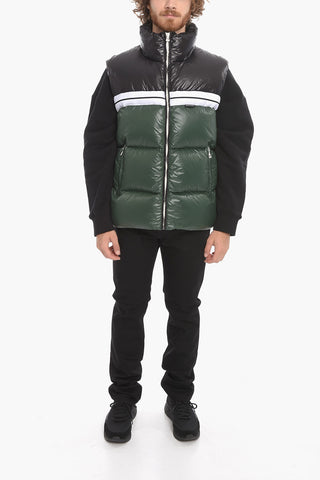 Sleeveless CLASSIC TRACK Two Tone Puffer