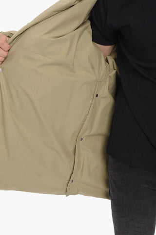 Oversized Down Puffer with Side Slits