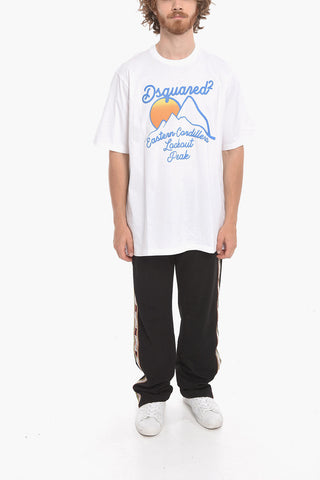 T-Shirt Slouch Fit EASTERN CORDILLERA in Cotone