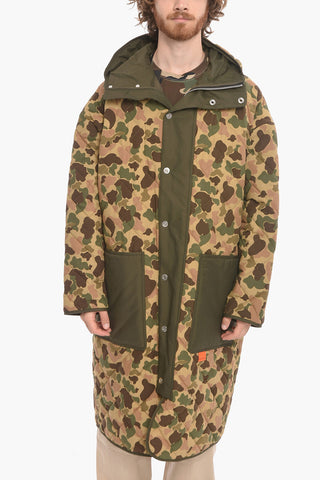 Hooded CAMO Quilted Parka