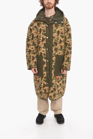 Hooded CAMO Quilted Parka