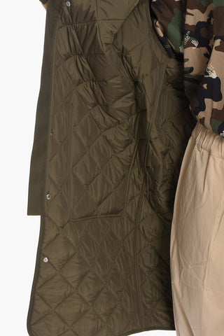 Hooded CAMO Quilted Parka