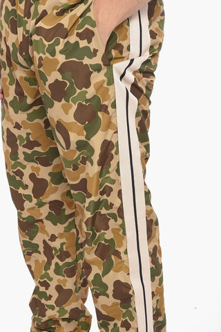 Camouflage SIDE TAPE Nylon Sweatpants