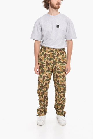 Camouflage SIDE TAPE Nylon Sweatpants