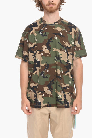 Cotton CAMO All-Over Logo T-Shirt