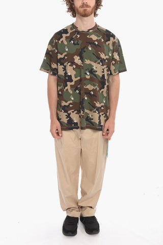 Cotton CAMO All-Over Logo T-Shirt