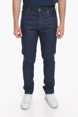 PERMANENT Skinny-Jeans DIAG LOGO mit dunkler Waschung 17cm