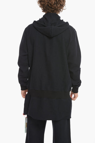 ANDRE WALKER X OFF-WHITE Cappotto in Lana con Cappuccio