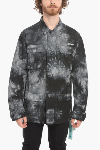 SEASONAL Tie Dye Cotton ARROW Saharan Overshirt
