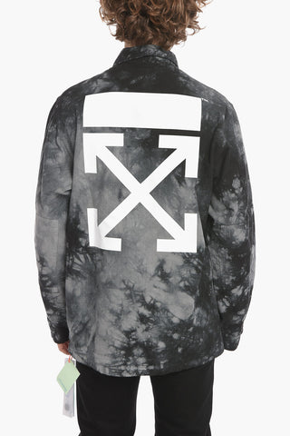 SEASONAL Tie Dye Cotton ARROW Saharan Overshirt