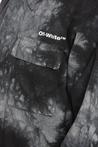 SEASONAL Tie Dye Cotton ARROW Saharan Overshirt