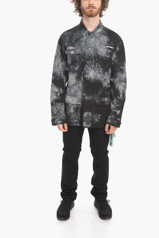 SEASONAL Tie Dye Cotton ARROW Saharan Overshirt