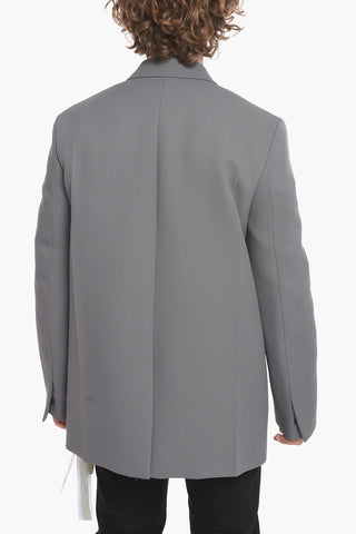 TAILORING Hidden Buttons CREASE Blazer