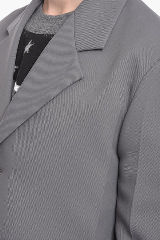 TAILORING Hidden Buttons CREASE Blazer
