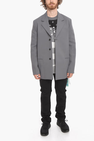 TAILORING Hidden Buttons CREASE Blazer