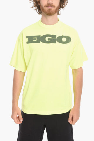 T-Shirt Girocollo EGO in Cotone Fluo