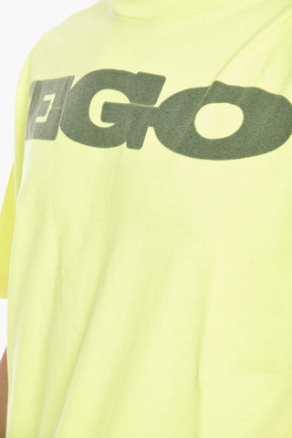 T-Shirt Girocollo EGO in Cotone Fluo