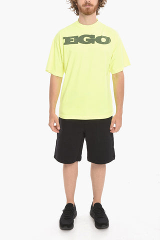 T-Shirt Girocollo EGO in Cotone Fluo