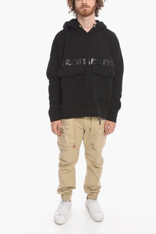 Felpa Hoodie ARCTIC SKY con Tasche a Toppa