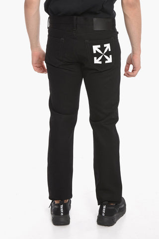 PERMANENT Cotton Slim-Fit Jeans SINGLE ARROW 16cm
