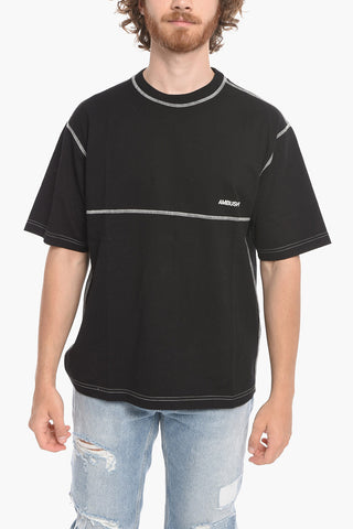 Oversized TOFU T-Shirt with Visible Stitchings