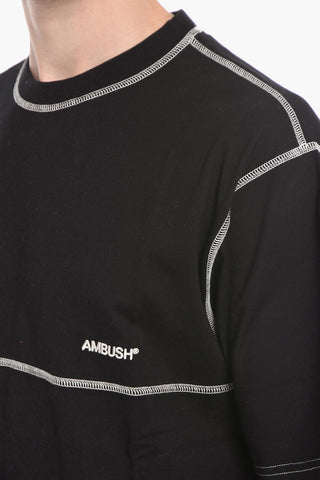 Oversized TOFU T-Shirt with Visible Stitchings