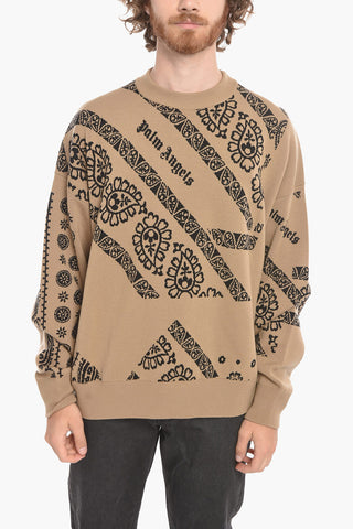 Maglia in Cotone JQRD BANDANA con Motivo Paisley