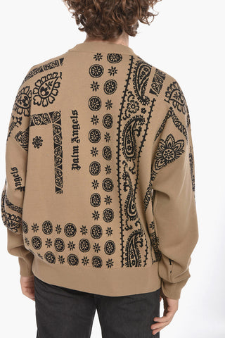 Maglia in Cotone JQRD BANDANA con Motivo Paisley