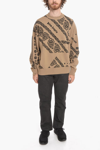 Maglia in Cotone JQRD BANDANA con Motivo Paisley