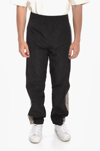 Joggers in Nylon PXP con Bande a Contrasto