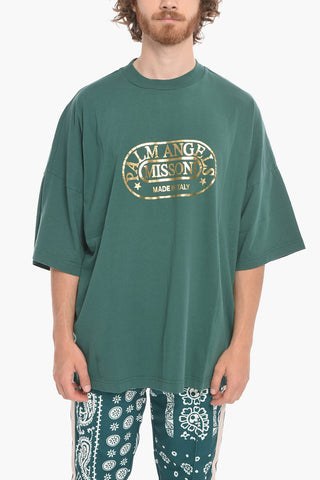 MISSONI Crew Neck HERITAGE Lamè Printed T-Shirt