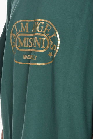 MISSONI Crew Neck HERITAGE Lamè Printed T-Shirt
