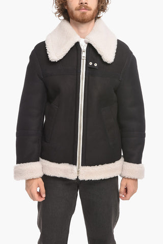 Giubbotto Shearling ARCHIVE con Zip Frontale