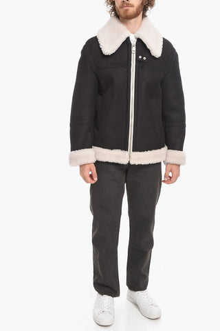 Giubbotto Shearling ARCHIVE con Zip Frontale