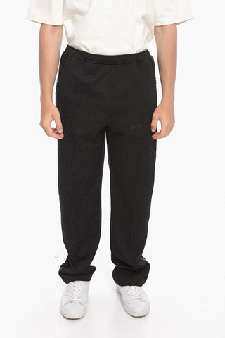 Satin Side Band Jacquard Sweatpants