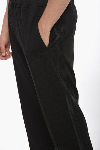 Satin Side Band Jacquard Sweatpants