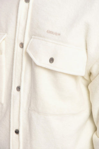 Overshirt Sahariano Oversized con Bottoni a Pressione